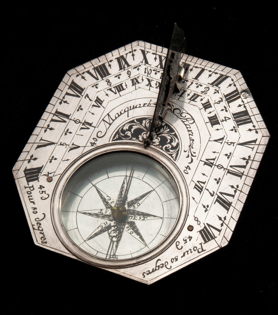 Detail of Butterfield dial by Macquart