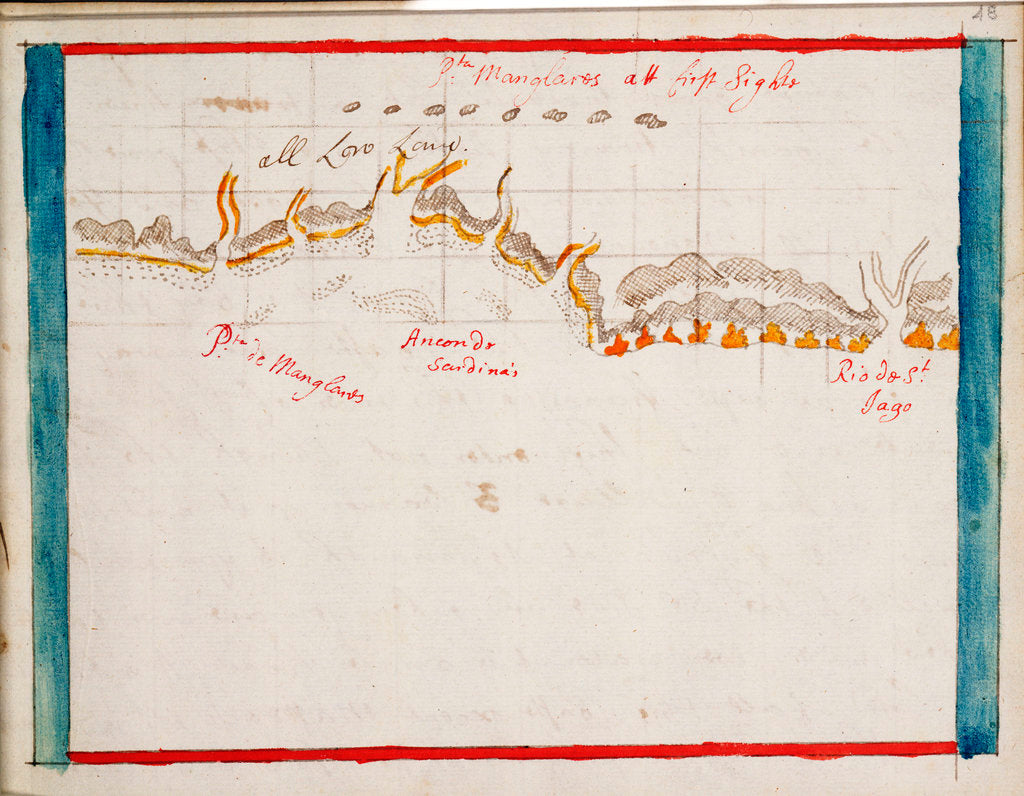 Detail of Bahia de Ancon de Sardinas by Basil Ringrose