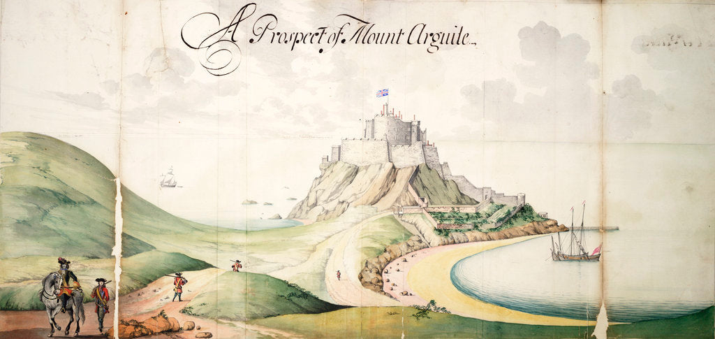 Detail of Mount Arguile by Thomas Phillips