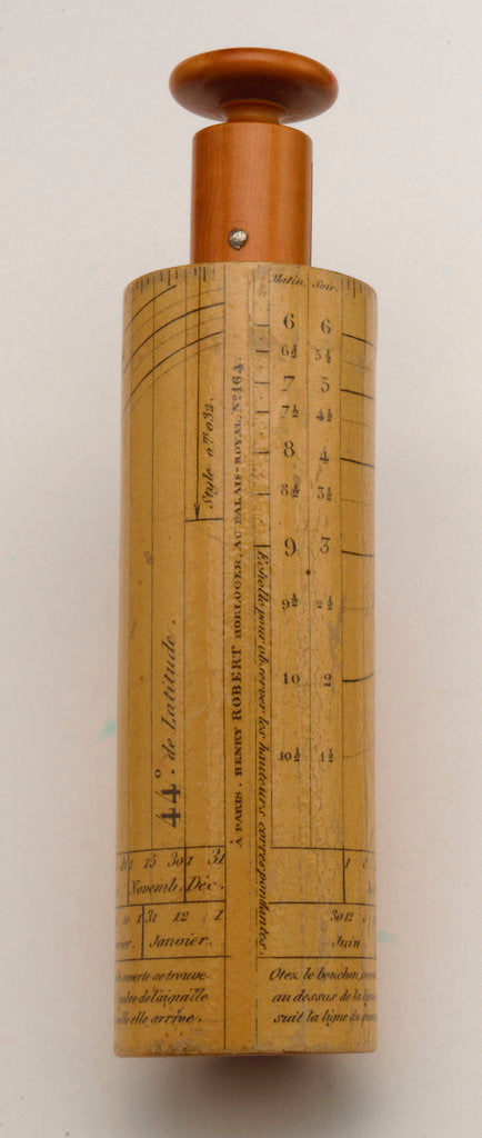 Detail of Cylinder dial by Henry Robert