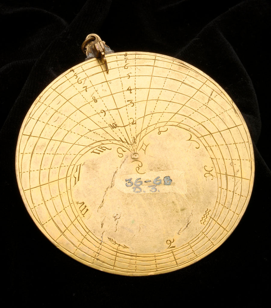 Detail of Vertical disc dial, reverse by unknown