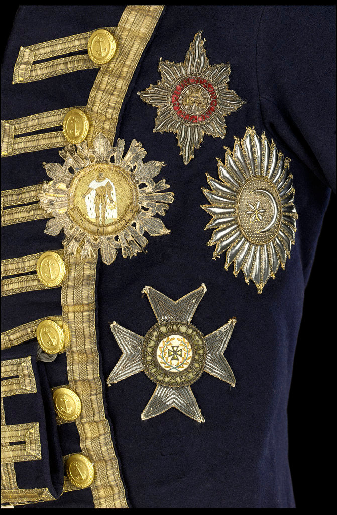 Detail of Royal Naval uniform: pattern 1795-1812 by Firmin & Westall