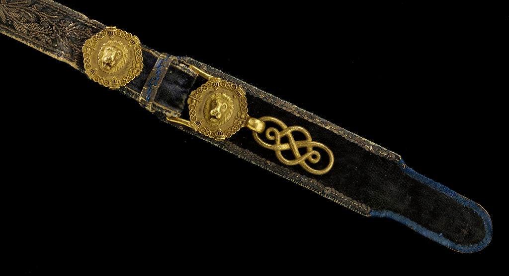 Detail of Royal Naval uniform by Unknown