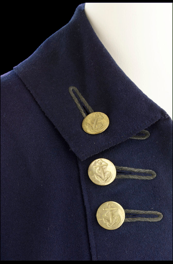 Detail of Royal Naval uniform: pattern 1774-1787 by Unknown