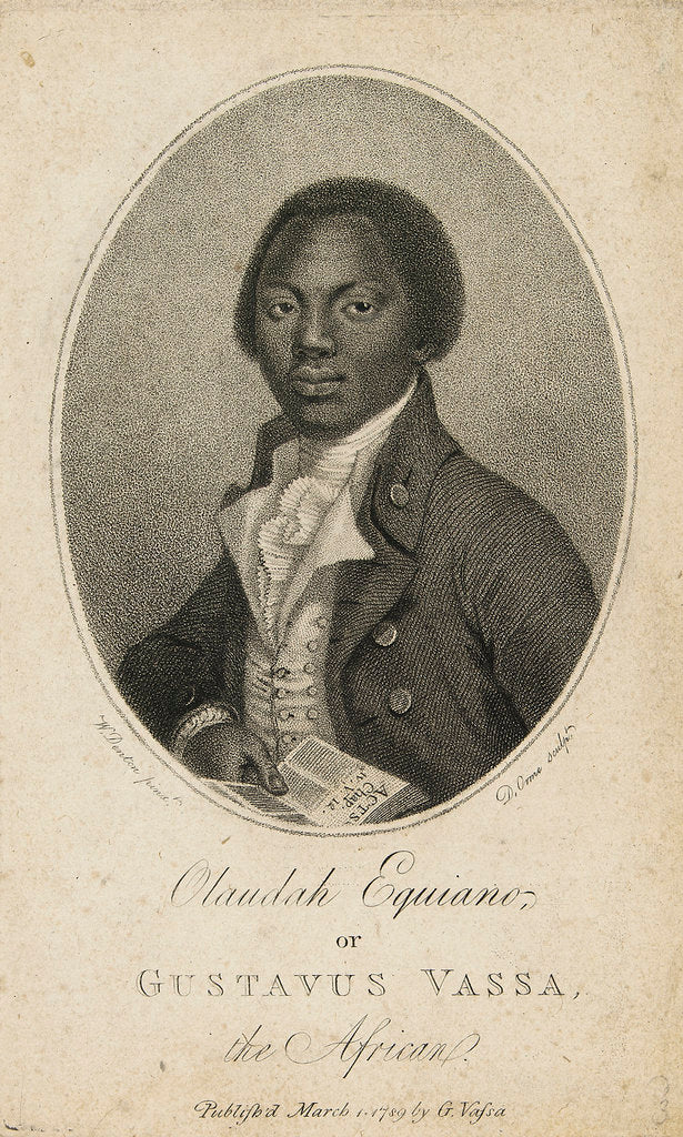 Detail of Olaudah Equiano or Gustavus Vassa the African by Daniel Orme