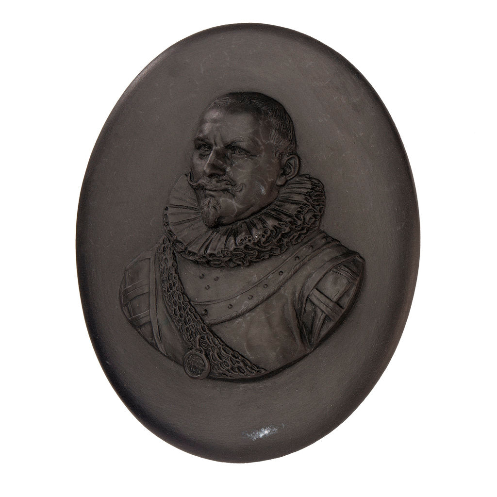 Detail of Portrait medallion by Josiah Wedgwood & Sons Ltd.