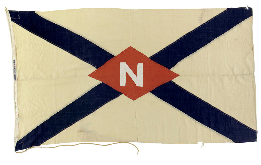 Detail of House flag, Nederland Lloyd by unknown