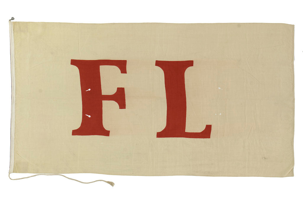 Detail of House flag, F. Laeisz & Co. by Unknown