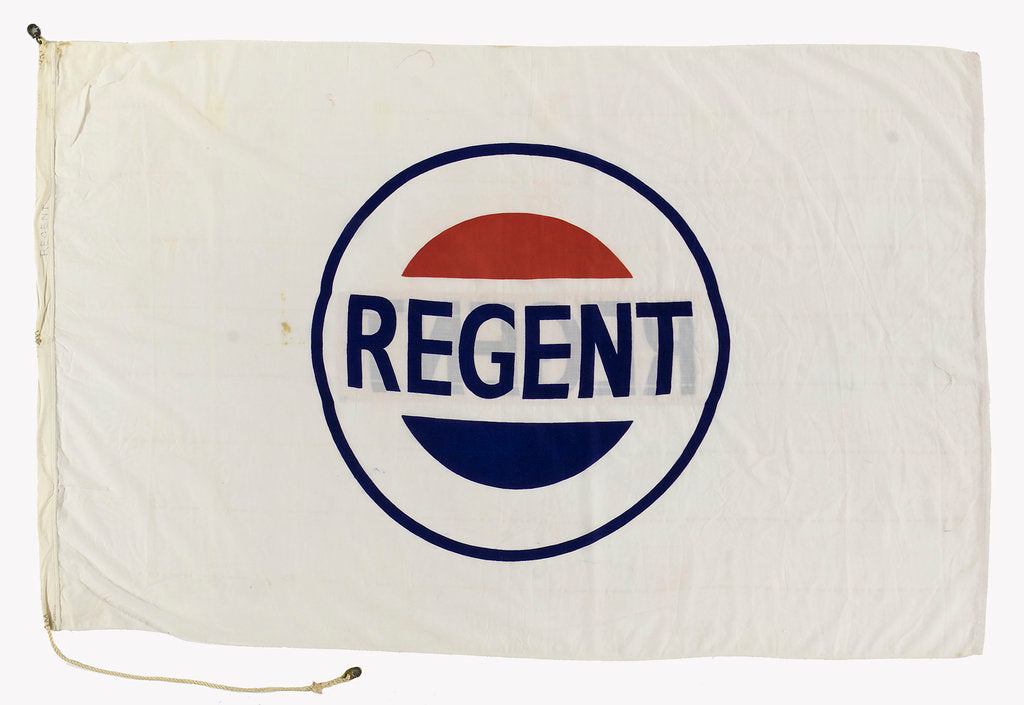 Detail of House flag, Regent Petroleum Tankship Co. Ltd by Benjamin Edgington