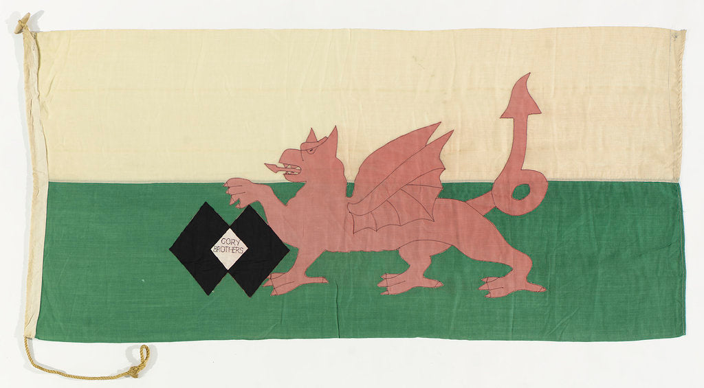 Detail of House flag, Cory Brothers by unknown