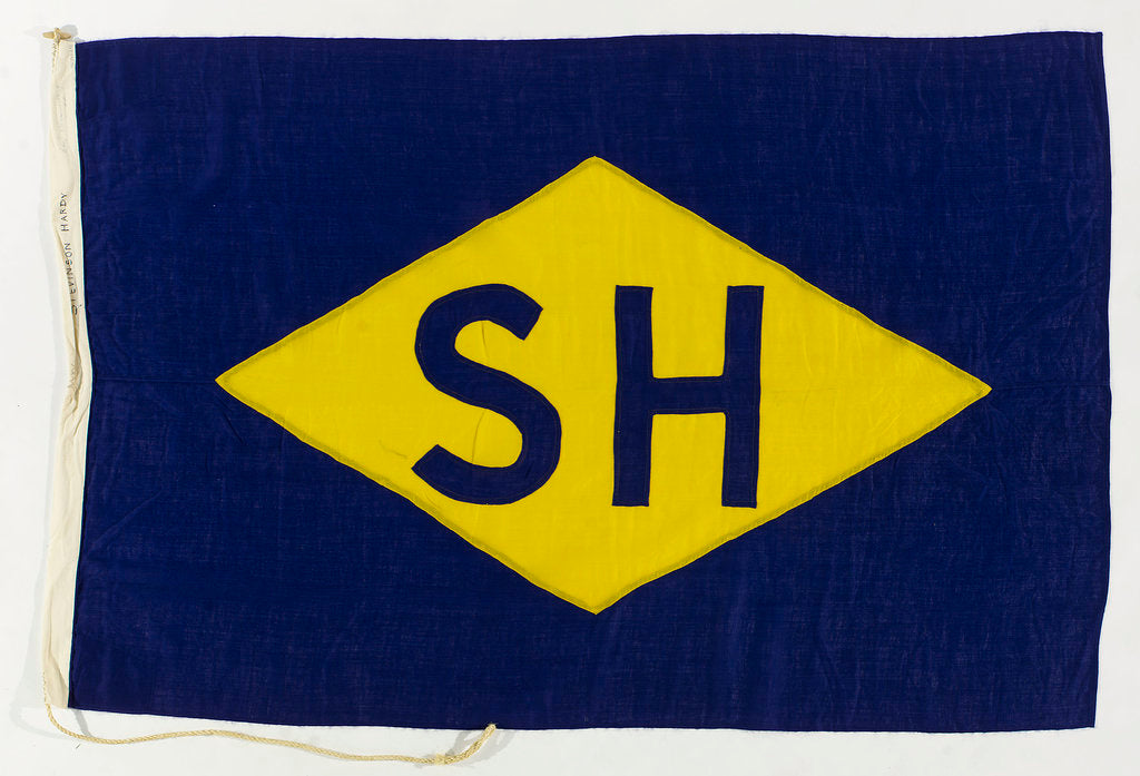Detail of House flag, Stevinson-Hardy by Unknown