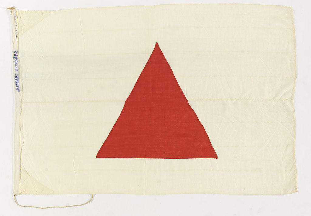 Detail of House flag, Lambert Brothers Ltd by unknown