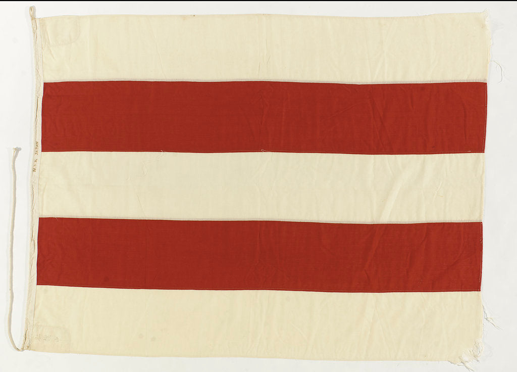 Detail of House flag, Nippon Yusen Kaisha by Unknown