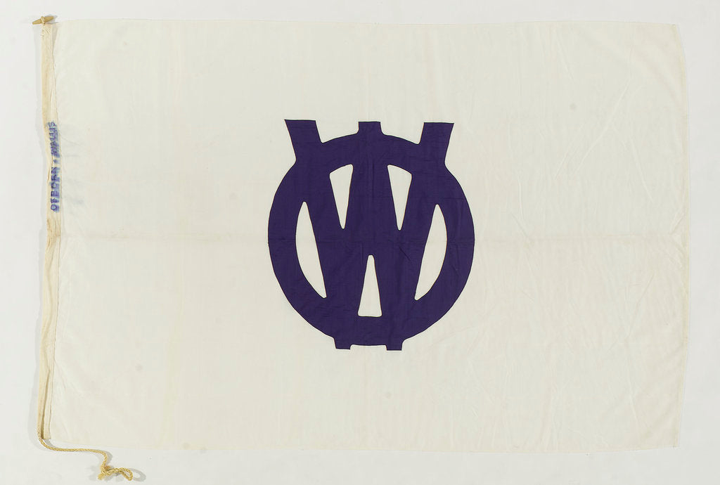 Detail of House flag, Osborn and Wallis by unknown