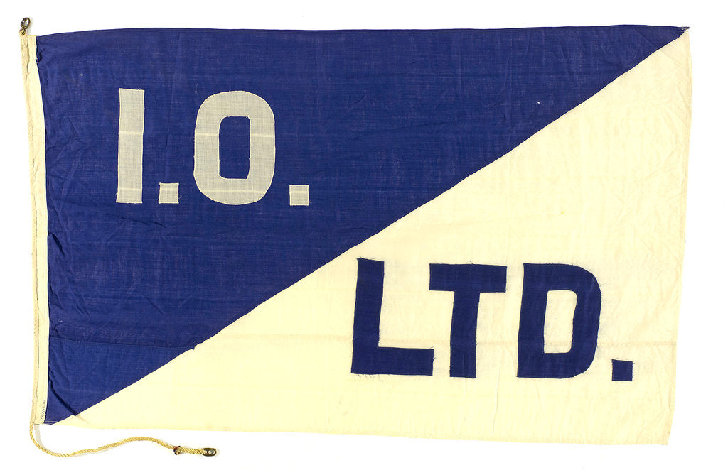 Detail of House flag, Imperial Oil Ltd by unknown