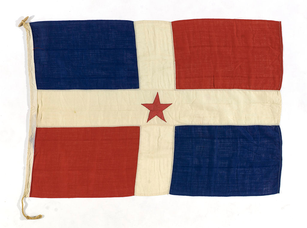 Detail of House flag, India General Steam Navigation Co. by Unknown