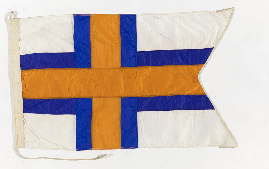 Detail of House flag, South African Marine Corporation Ltd by unknown