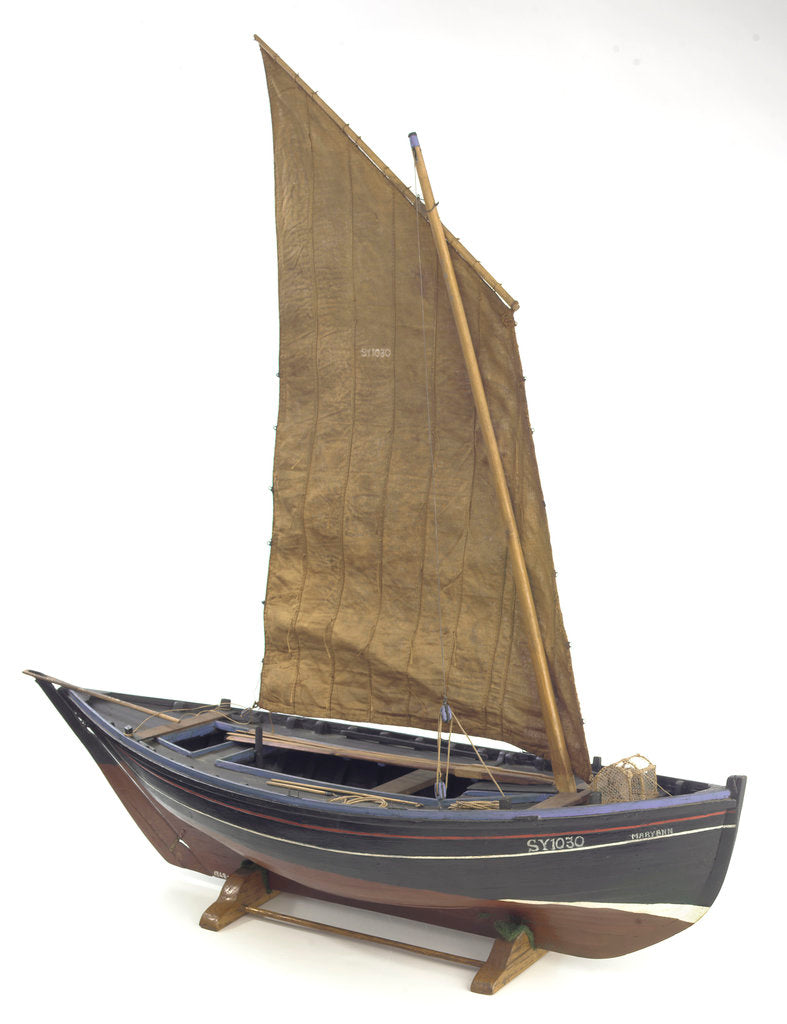 Detail of 'Mary Ann', starboard by George MacLeod