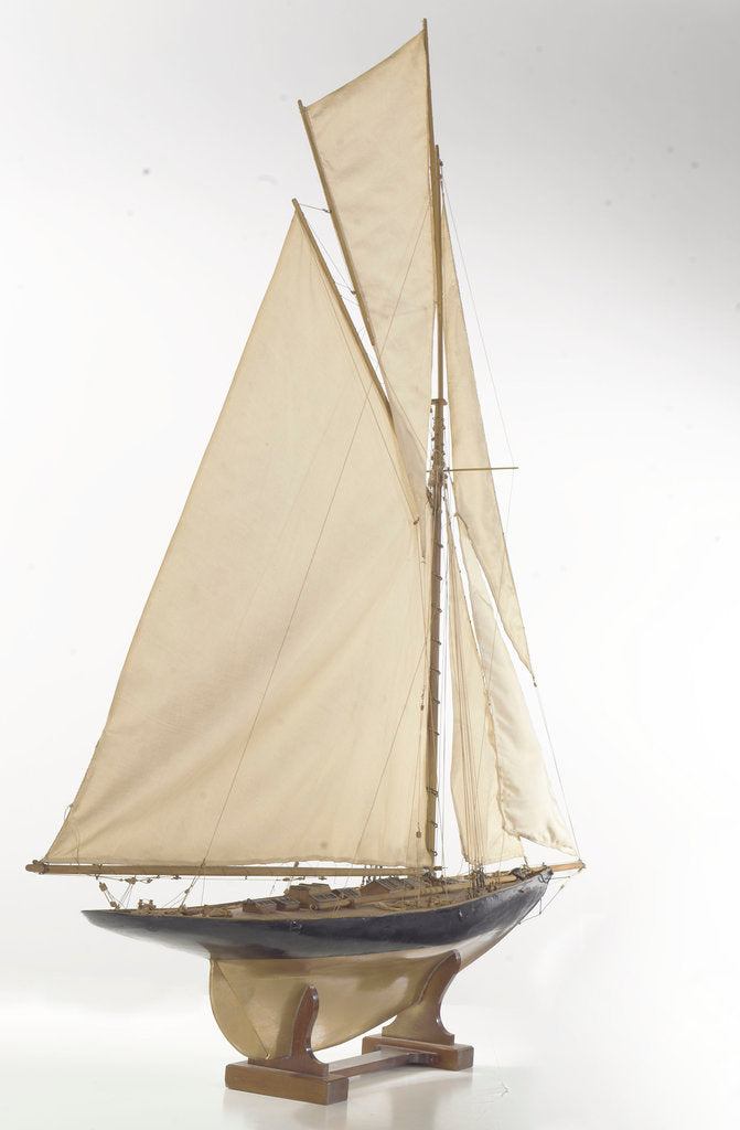 Detail of 'Satanita', starboard stern quarter by Unknown