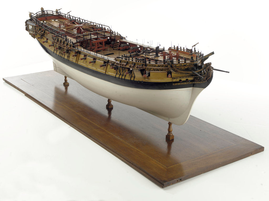 Detail of 'Amazon', starboard by unknown