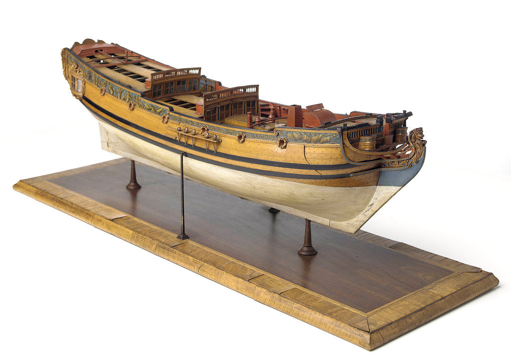 Detail of 'Chatham', starboard by Unknown