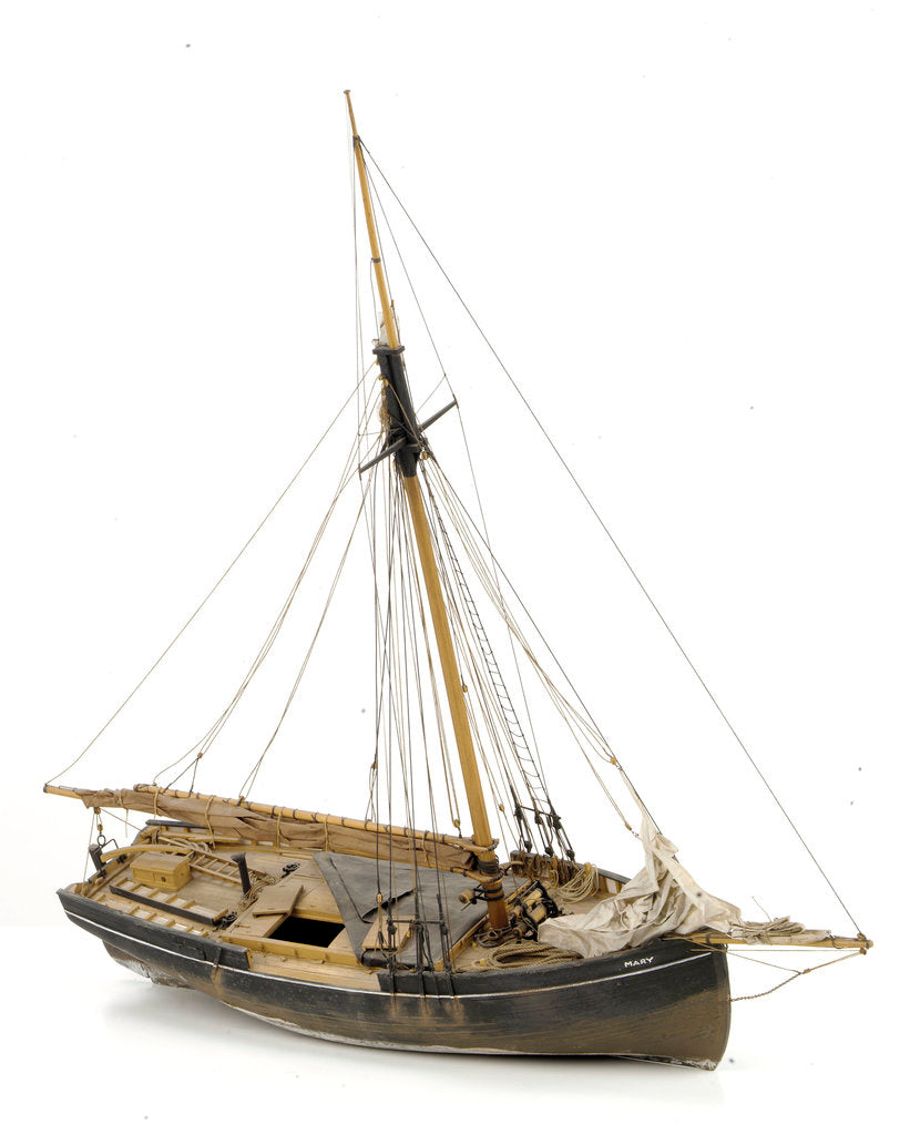 Detail of 'Mary', starboard by Kenneth Britten