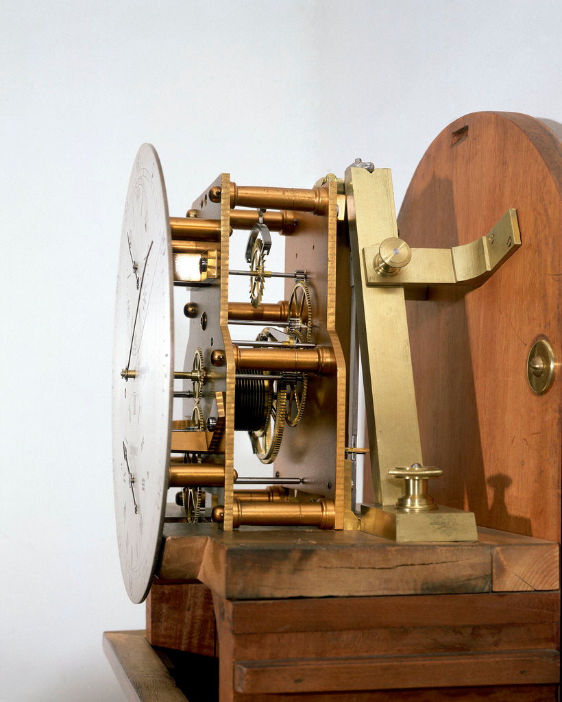 Detail of Astronomical regulator, movement by Robert Pennington