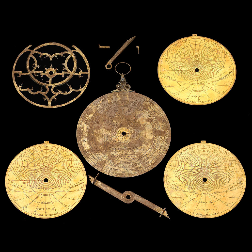 Detail of Replica astrolabe by R. Lucas-Dean