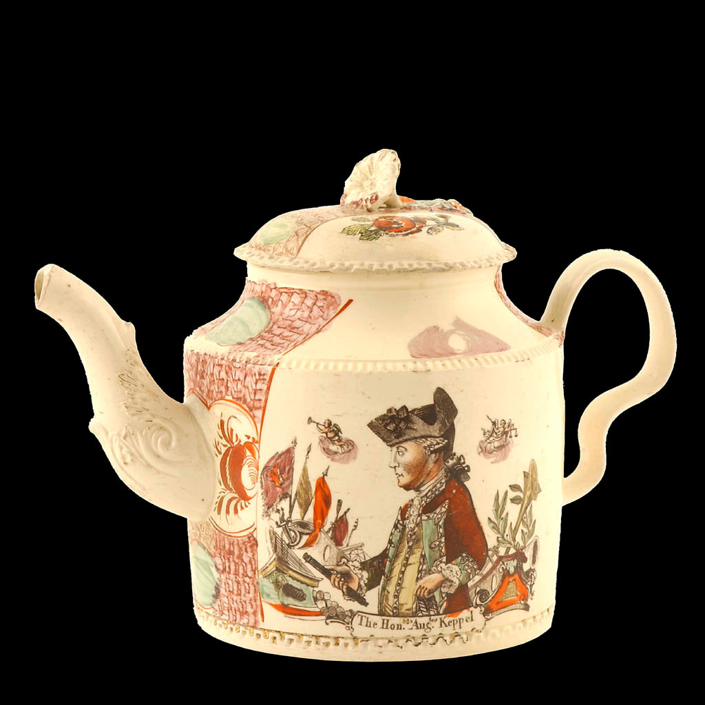 Detail of Teapot by William Greatbach