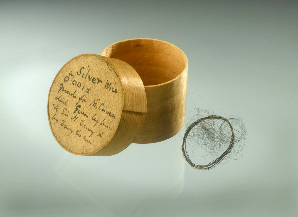 Detail of Pill box and wire by unknown