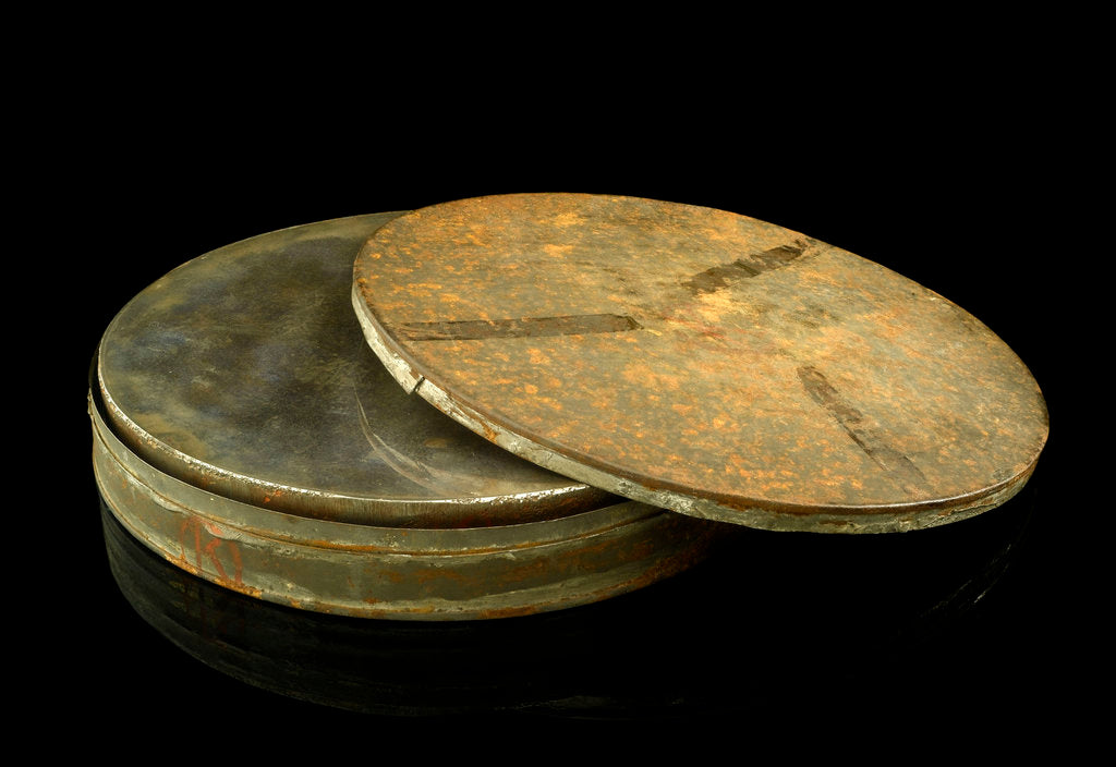 Detail of Newtonian primary mirror by William Herschel