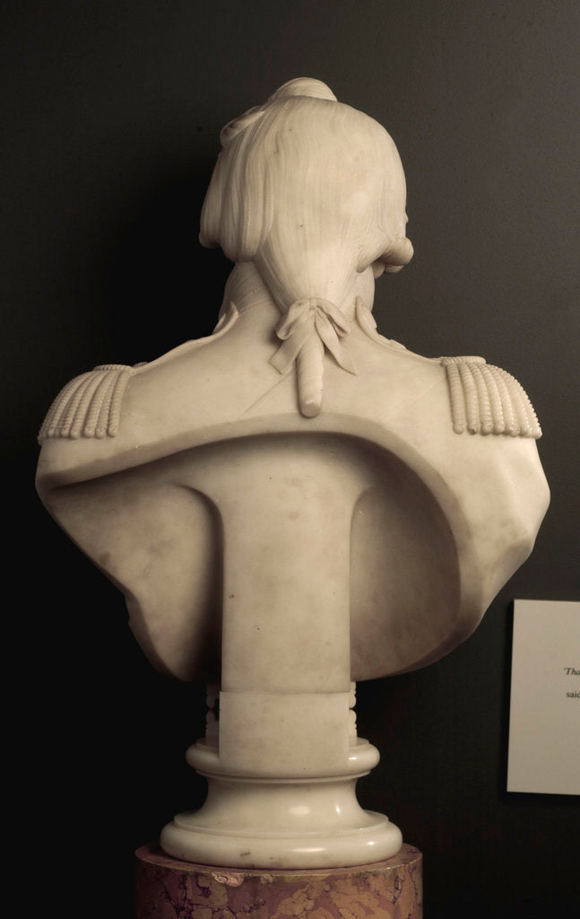 Detail of Bust of Vice-Admiral Horatio Nelson (1758-1805) by John Flaxman