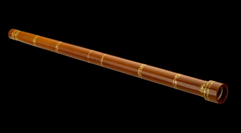 Detail of Galilean model telescope by unknown