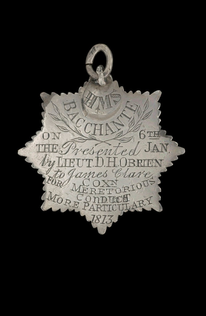 Detail of Silver medal, reverse by Unknown