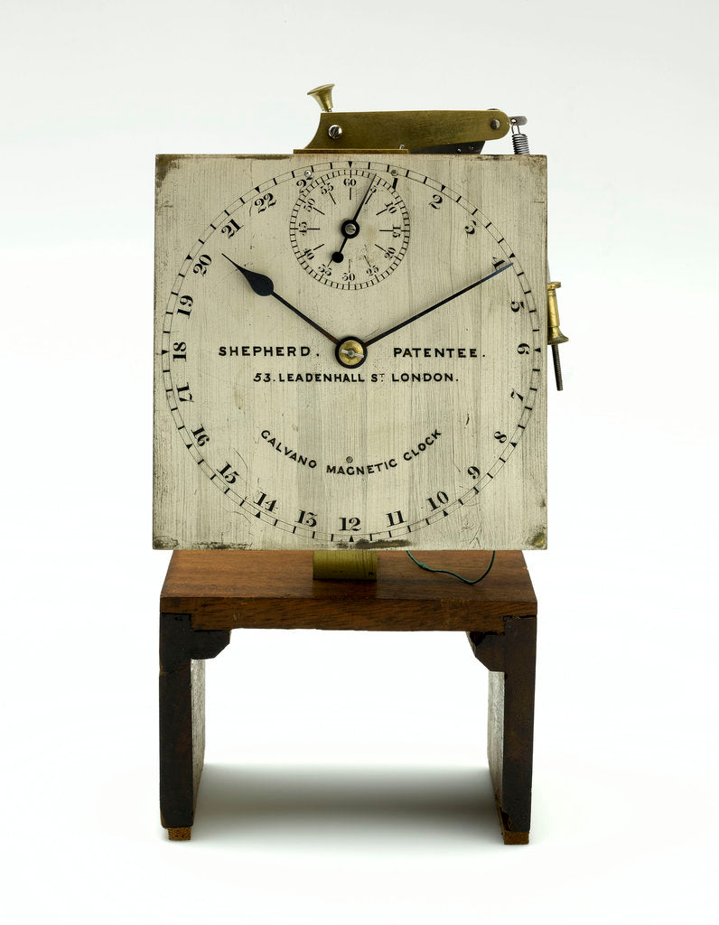 Detail of Slave dial chronometer, face by Shepherd