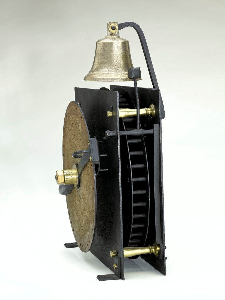 Detail of Bell machine, movement by Johann Alexander Herschel