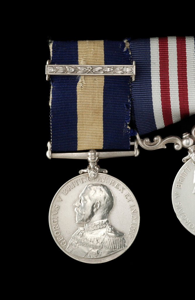 Detail of Conspicuous Gallantry Medal, obverse by B. Mackennal