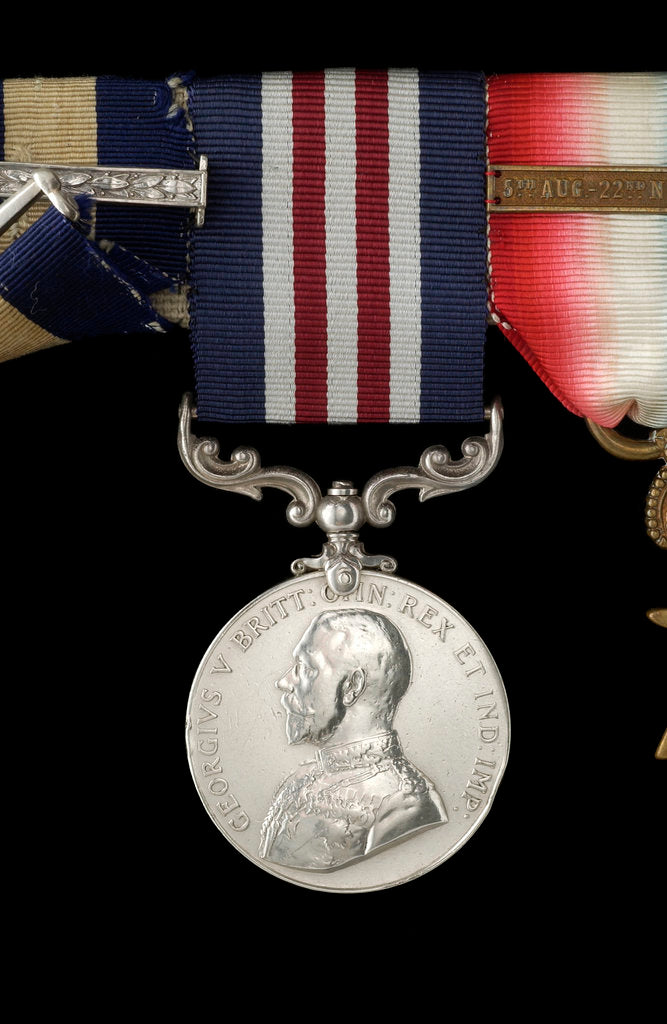Detail of Military Medal 1916-1930, obverse by B. Mackennal