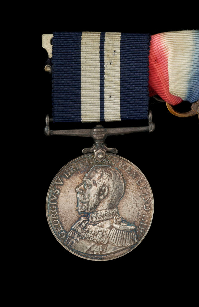 Detail of Distinguished Service Medal 1914-1936, obverse by B. Mackennal