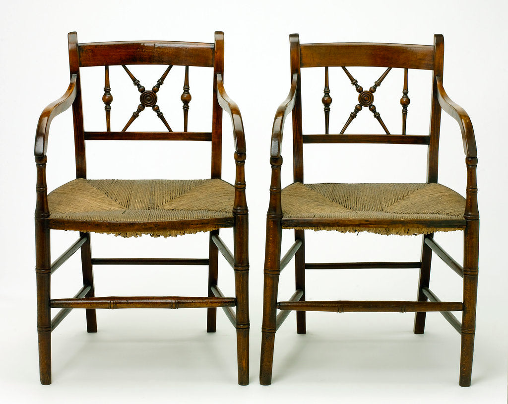 Detail of Two chairs by unknown