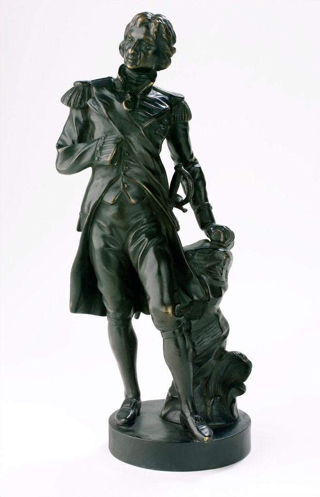 Detail of Statuette depicting Vice-Admiral Horatio Nelson (1758-1805) by Unknown