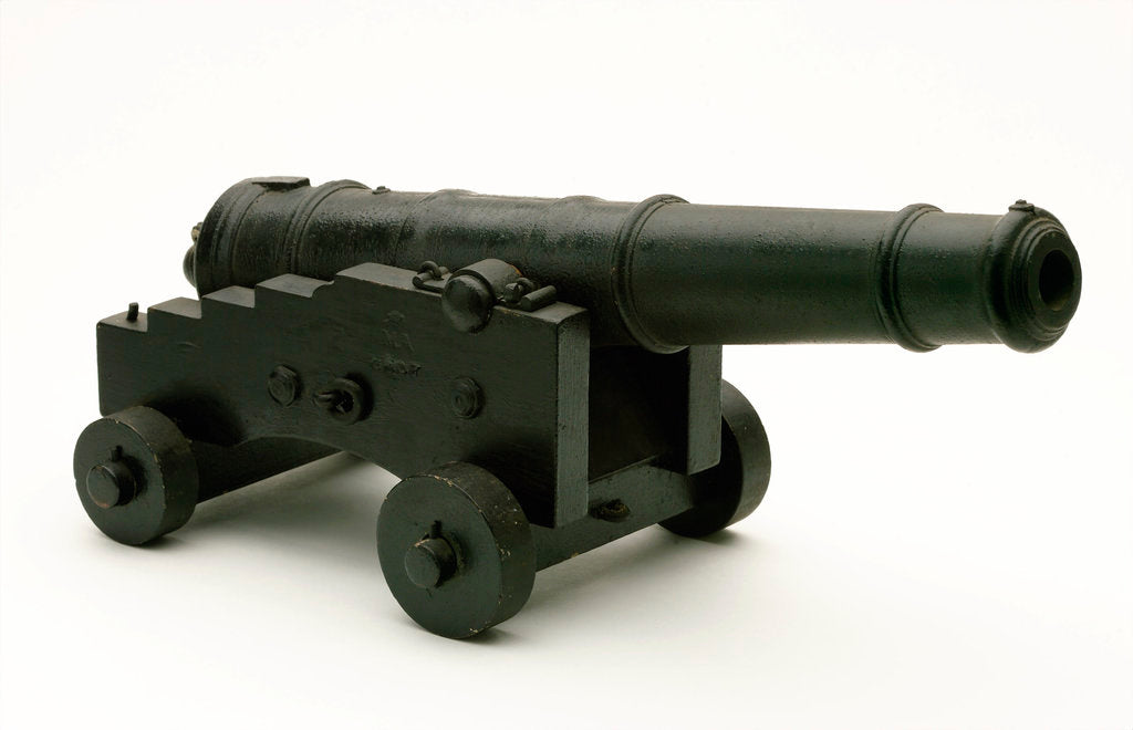 Detail of Model of a 32-pounder gun by Unknown