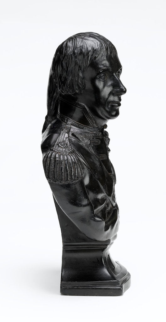 Detail of Bust depicting Vice-Admiral Horatio Nelson (1758-1805) by Robert Shout
