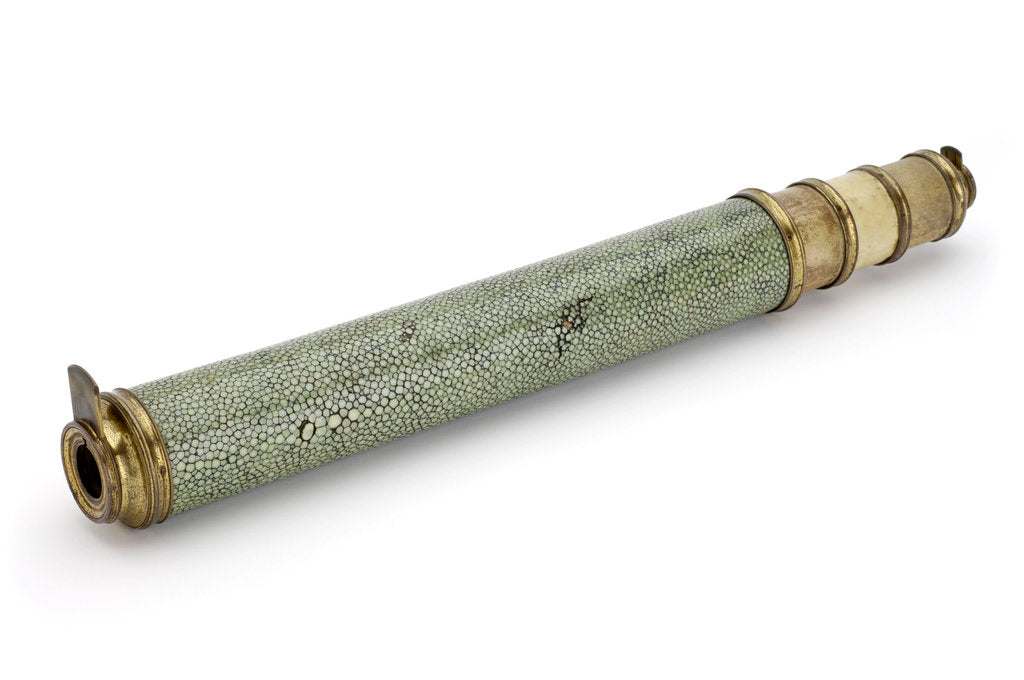 Detail of Portable telescope by Unknown
