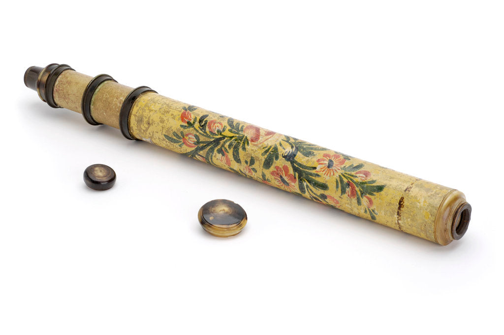 Detail of Portable telescope by Unknown