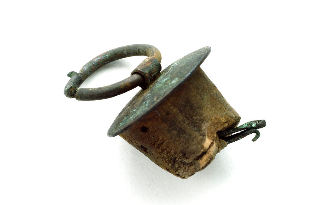 Detail of Flask stopper by unknown