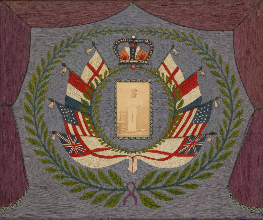 Detail of Woolwork picture by Henry Robert Fisher