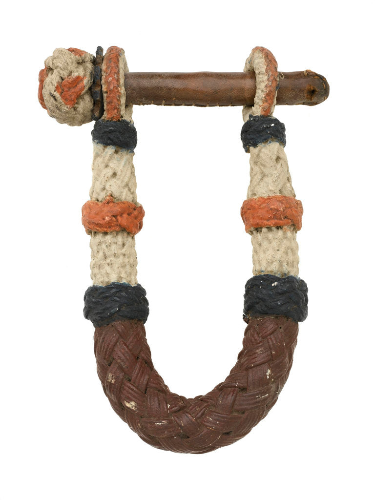 Detail of Sea chest handle by Unknown