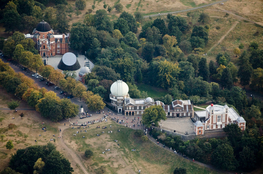 Detail of Aerial view of the Royal Observatory, Greenwich by Ben Gilbert