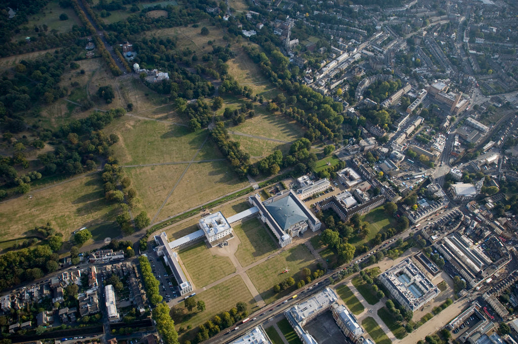 Detail of Aerial view of National Maritime Museum and Queen's House, Greenwich by National Maritime Museum